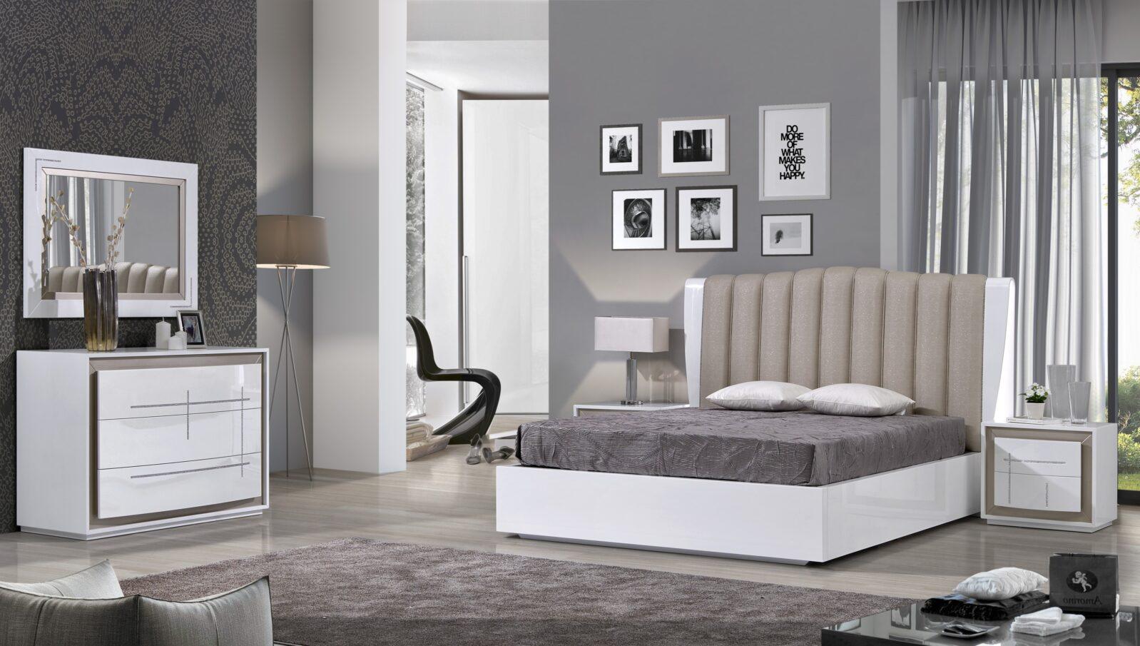 NOKIA 01 Quarto moderno com cama e decoração elegante
